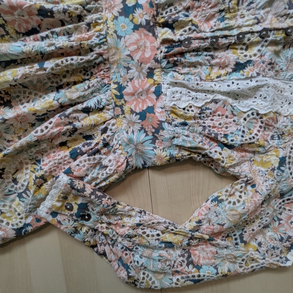 MELLODAY Floral Lace Button-Down Dress - Picture 6 of 16